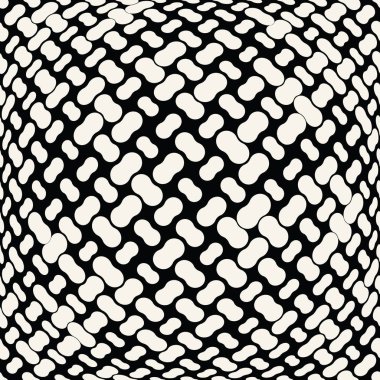 kesintisiz geometrik yarım ton vektör desen
