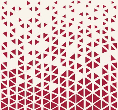 Soyut geometrik hipster moda baskı üçgeni deseni