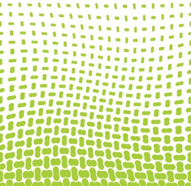 Solan kesintisiz geometrik vektör sınır desen