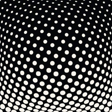 modern geometrik yarı ton solma degrade deseni