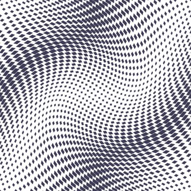 soyut geometrik kare yarı ton solma degrade deseni