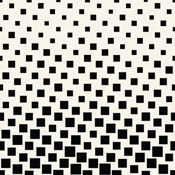 Abstracto geométrico cuadrado medio tono degradado patrón — Vector de stock