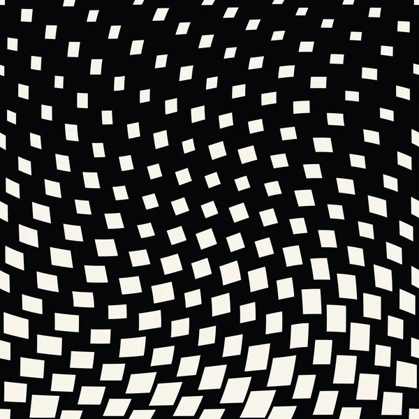 抽象的な幾何学的正方形のハーフトーンフェーディンググラデーションパターン — ストックベクタ