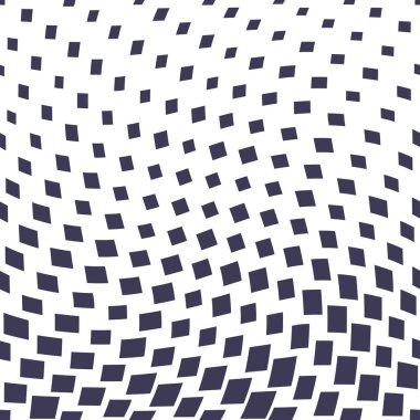 soyut geometrik kare yarı ton solma degrade deseni