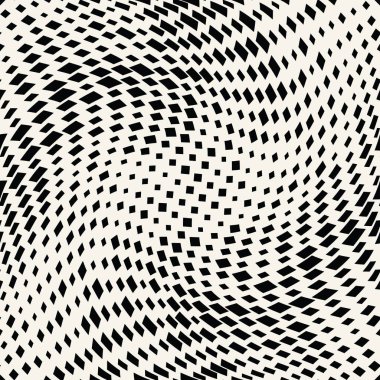 soyut geometrik kare yarı ton solma degrade deseni