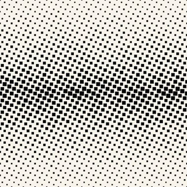 geometrik kare yarı ton gradyan desen grafik tasarımı
