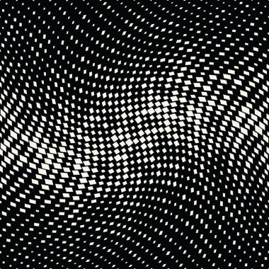 soyut geometrik kare yarı ton solma degrade deseni