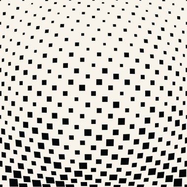 soyut geometrik kare yarı ton solma degrade deseni