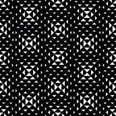 soyut dikişsiz geometrik üçgen vektör deseni, modern arka plan dokusu, moda moda yastık tasarımı