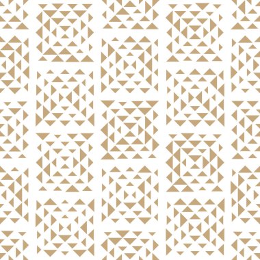 soyut dikişsiz geometrik üçgen vektör deseni, modern arka plan kare doku, trendy moda yastık tasarımı
