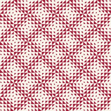 soyut dikişsiz geometrik üçgen vektör deseni, modern arka plan dokusu, moda moda yastık tasarımı