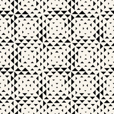 soyut dikişsiz geometrik üçgen vektör deseni, modern arka plan dokusu, moda moda yastık tasarımı