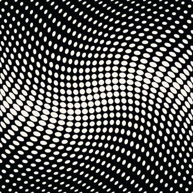 modern geometrik yarı ton solma degrade deseni