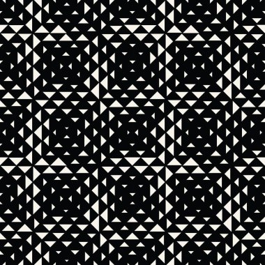 soyut dikişsiz geometrik üçgen vektör deseni, modern arka plan dokusu, moda moda yastık tasarımı