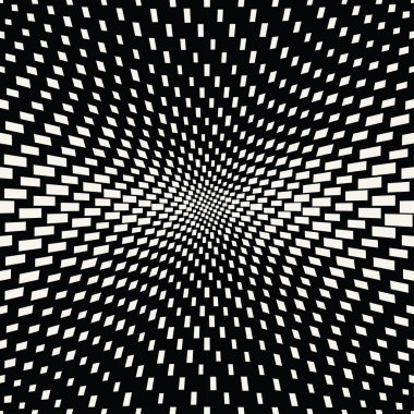 soyut geometrik kare yarı ton solma degrade deseni