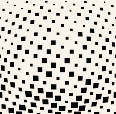 soyut geometrik kare yarı ton solma degrade deseni