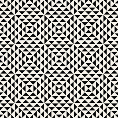 soyut dikişsiz geometrik üçgen vektör deseni, modern arka plan dokusu, moda moda yastık tasarımı