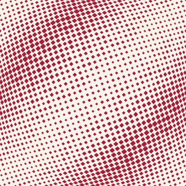 soyut geometrik kare yarı ton solma degrade deseni