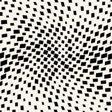 soyut geometrik kare yarı ton solma degrade deseni