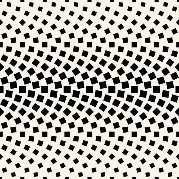 Abstract geometrisch vierkant halftoonvervaagde verloop patroon — Stockvector
