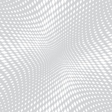 soyut geometrik kare yarı ton solma degrade deseni