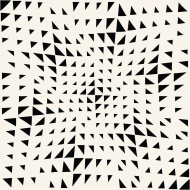 soyut dikişsiz geometrik üçgen vektör deseni, modern arka plan tek renkli doku, basit moda yastık tasarımı