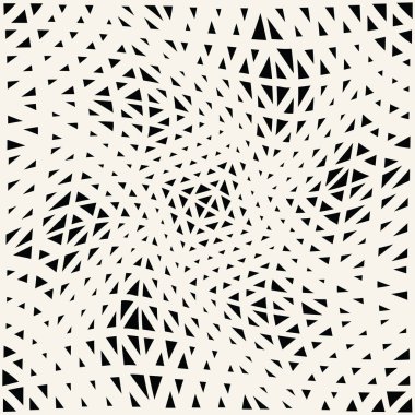 soyut dikişsiz geometrik üçgen vektör deseni, modern arka plan tek renkli doku, basit moda yastık tasarımı