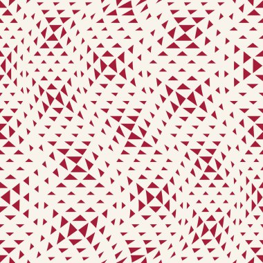 soyut dikişsiz geometrik üçgen vektör deseni, modern arka plan tek renkli doku, basit moda yastık tasarımı