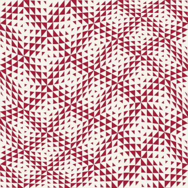 soyut dikişsiz geometrik üçgen vektör deseni, modern arka plan tek renkli doku, basit moda yastık tasarımı