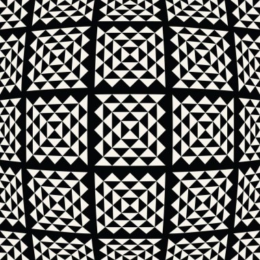 soyut dikişsiz geometrik üçgen vektör deseni, modern arka plan tek renkli doku, basit moda yastık tasarımı