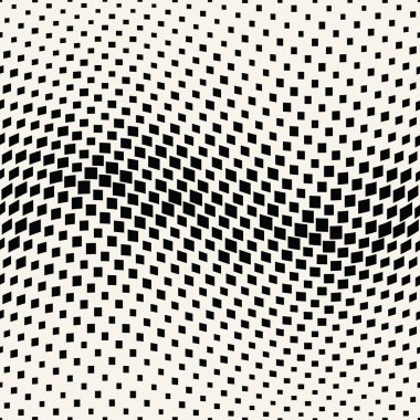 soyut geometrik kare yarı ton solma degrade deseni