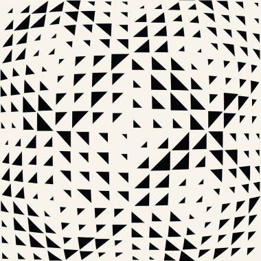 soyut dikişsiz geometrik üçgen vektör deseni, modern arka plan tek renkli doku, basit moda yastık tasarımı