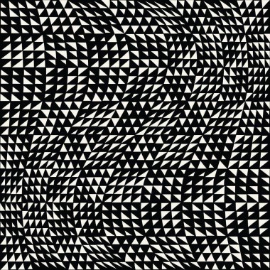 soyut dikişsiz geometrik üçgen vektör deseni, modern arka plan tek renkli doku, basit moda yastık tasarımı