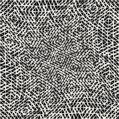 soyut dikişsiz geometrik üçgen vektör deseni, modern arka plan tek renkli doku, basit moda yastık tasarımı