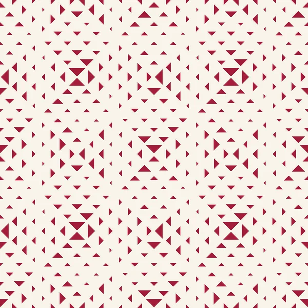 Patrón de vector de triángulo geométrico inconsútil abstracto, textura de fondo moderno, diseño de almohada de moda — Archivo Imágenes Vectoriales