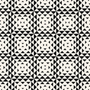 soyut dikişsiz geometrik üçgen vektör deseni, modern arka plan dokusu, moda moda yastık tasarımı