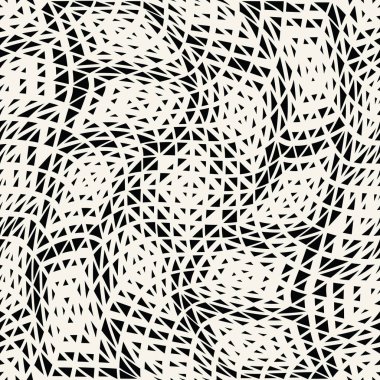 soyut dikişsiz geometrik üçgen vektör deseni, modern arka plan tek renkli doku, basit moda yastık tasarımı