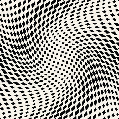 soyut geometrik kare yarı ton solma degrade deseni