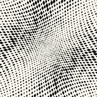 soyut geometrik kare yarı ton solma degrade deseni