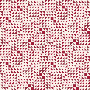 soyut dikişsiz geometrik üçgen vektör deseni, modern arka plan tek renkli doku, basit moda yastık tasarımı