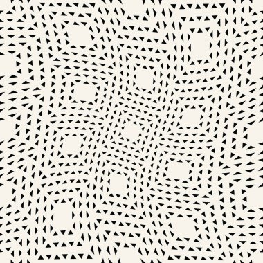 soyut dikişsiz geometrik üçgen vektör deseni, modern arka plan tek renkli doku, basit moda yastık tasarımı