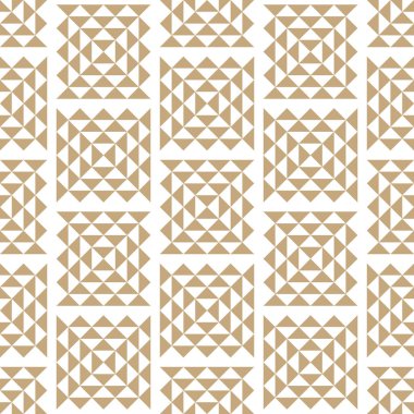 soyut dikişsiz geometrik üçgen vektör deseni, modern arka plan kare doku, trendy moda yastık tasarımı