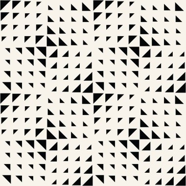 soyut dikişsiz geometrik üçgen vektör deseni, modern arka plan dokusu, moda moda yastık tasarımı