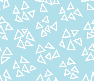 kusursuz arka plan için soyut geometrik üçgen desen, basit minimalist grafik, retro dekorasyon ve kumaş