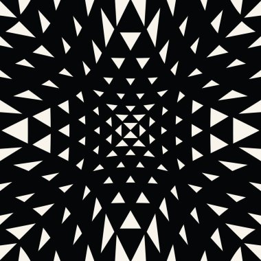 soyut dikişsiz geometrik üçgen vektör deseni, modern arka plan tek renkli doku, basit moda yastık tasarımı