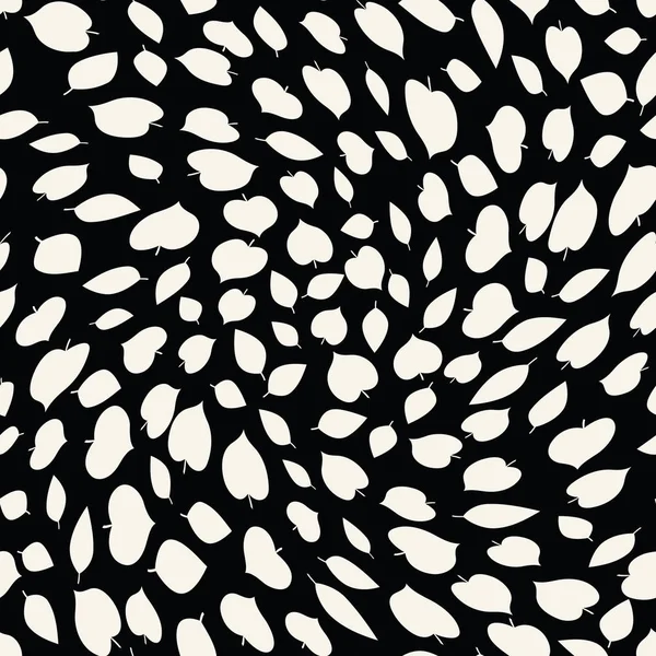 Feuille géométrique abstraite motif pour fond naturel, graphique minimaliste simple, décoration rétro, mode estivale — Image vectorielle