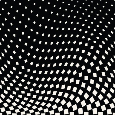 soyut geometrik kare yarı ton solma degrade deseni