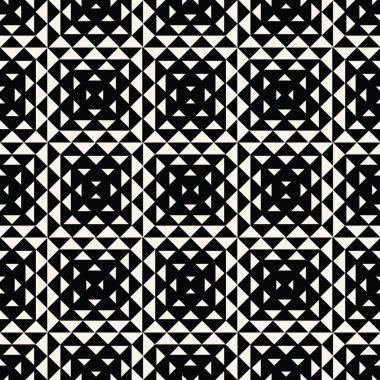 soyut dikişsiz geometrik üçgen vektör deseni, modern arka plan dokusu, moda moda yastık tasarımı