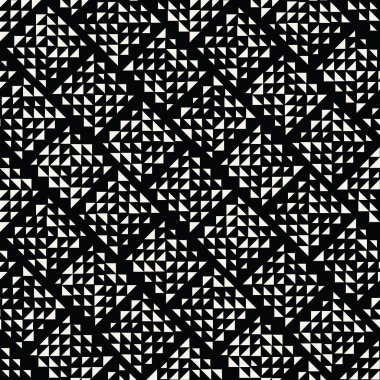 soyut dikişsiz geometrik üçgen vektör deseni, modern arka plan kare doku, trendy moda yastık tasarımı