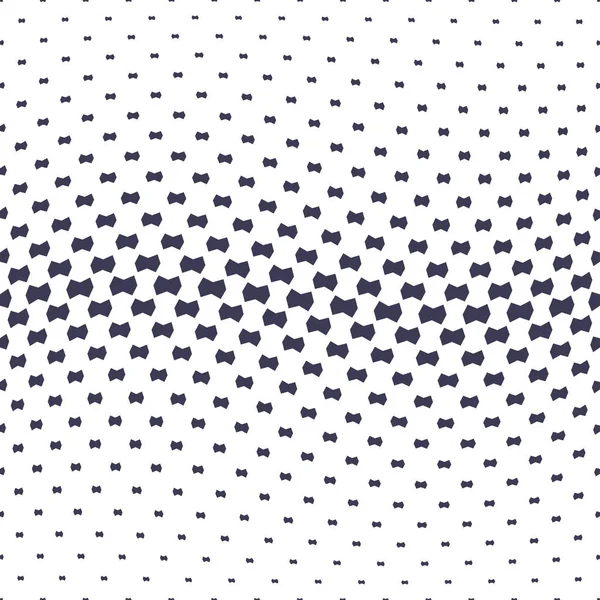 Vecteur de motif de bordure géométrique demi-ton — Image vectorielle